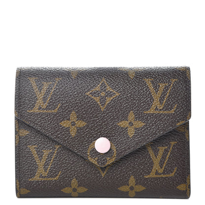 Louis Vuitton Monogram Victorine Wallet Rose Ballerine 1 of 8