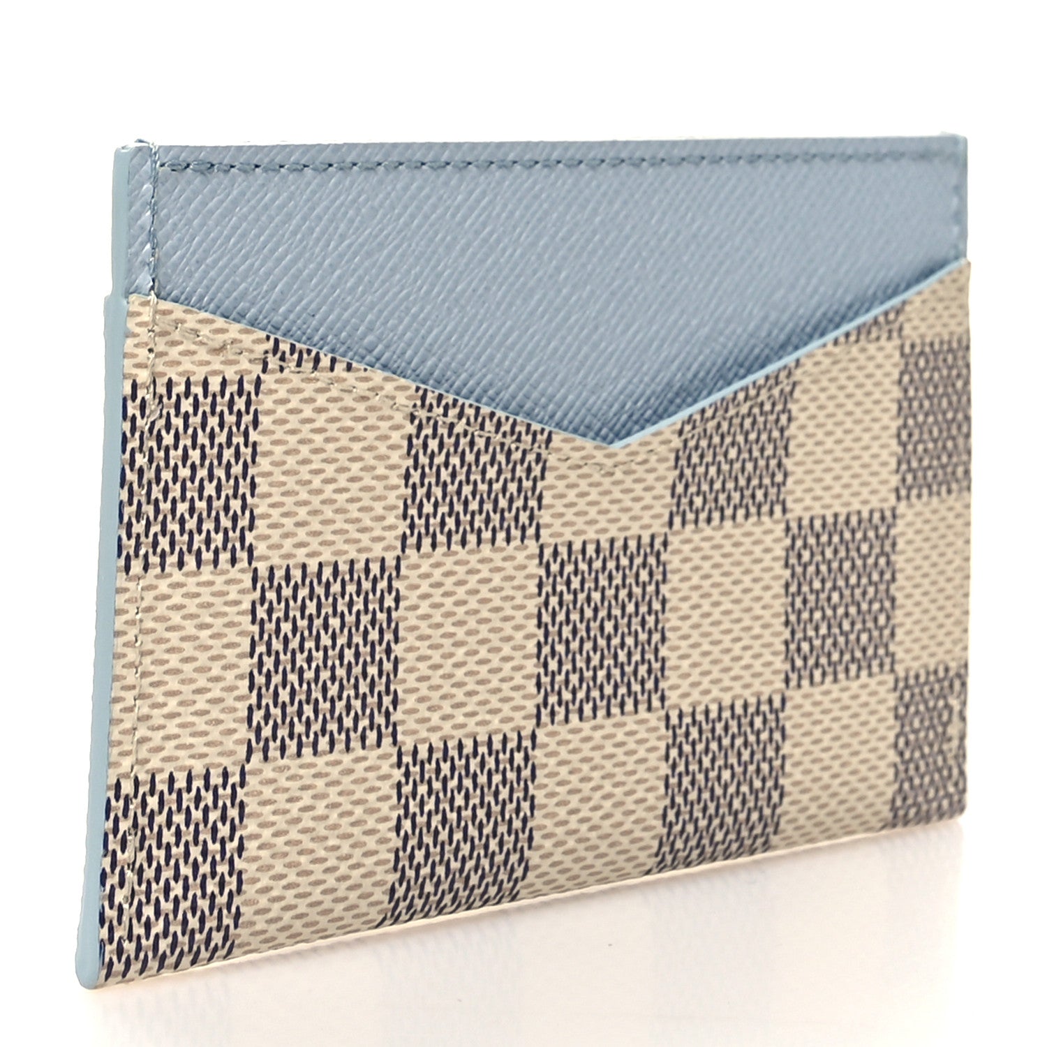 Louis Vuitton Damier Azur Daily Card Holder Olympe Blue 3 of 7
