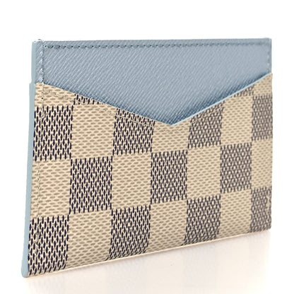 Louis Vuitton Damier Azur Daily Card Holder Olympe Blue 3 of 7