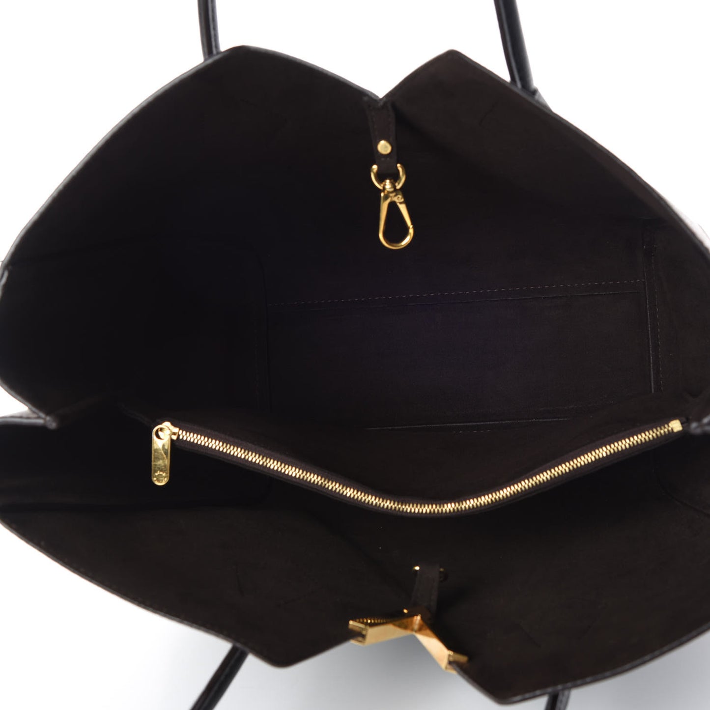 Calfskin Monogram Kimono Tote Black