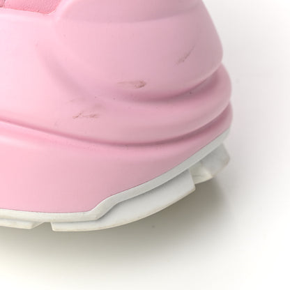 Gucci Calfskin Mystic Cat Rhyton Sneakers 35.5 Sugar Pink 7 of 9