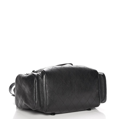 Chanel Grained Calfskin Pocket Backpack Black 4 of 7