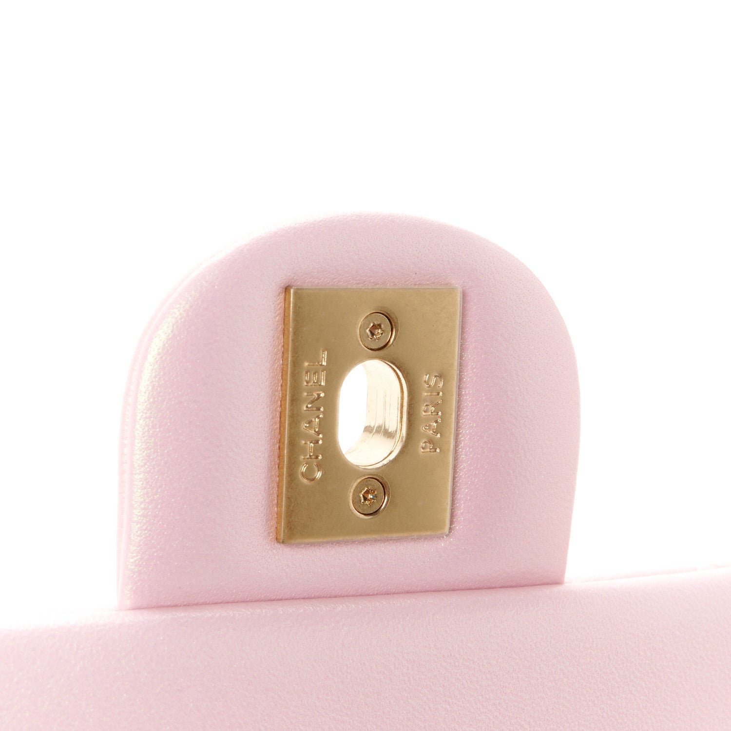 Chanel Pearly Lambskin Pearl Quilted Mini Flap Pink 6 of 12