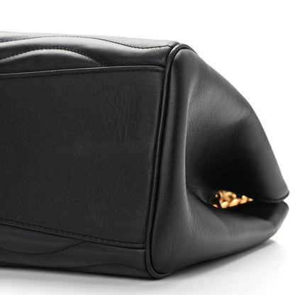 Louis Vuitton Calfskin New Wave Chain Tote Black 10 of 11