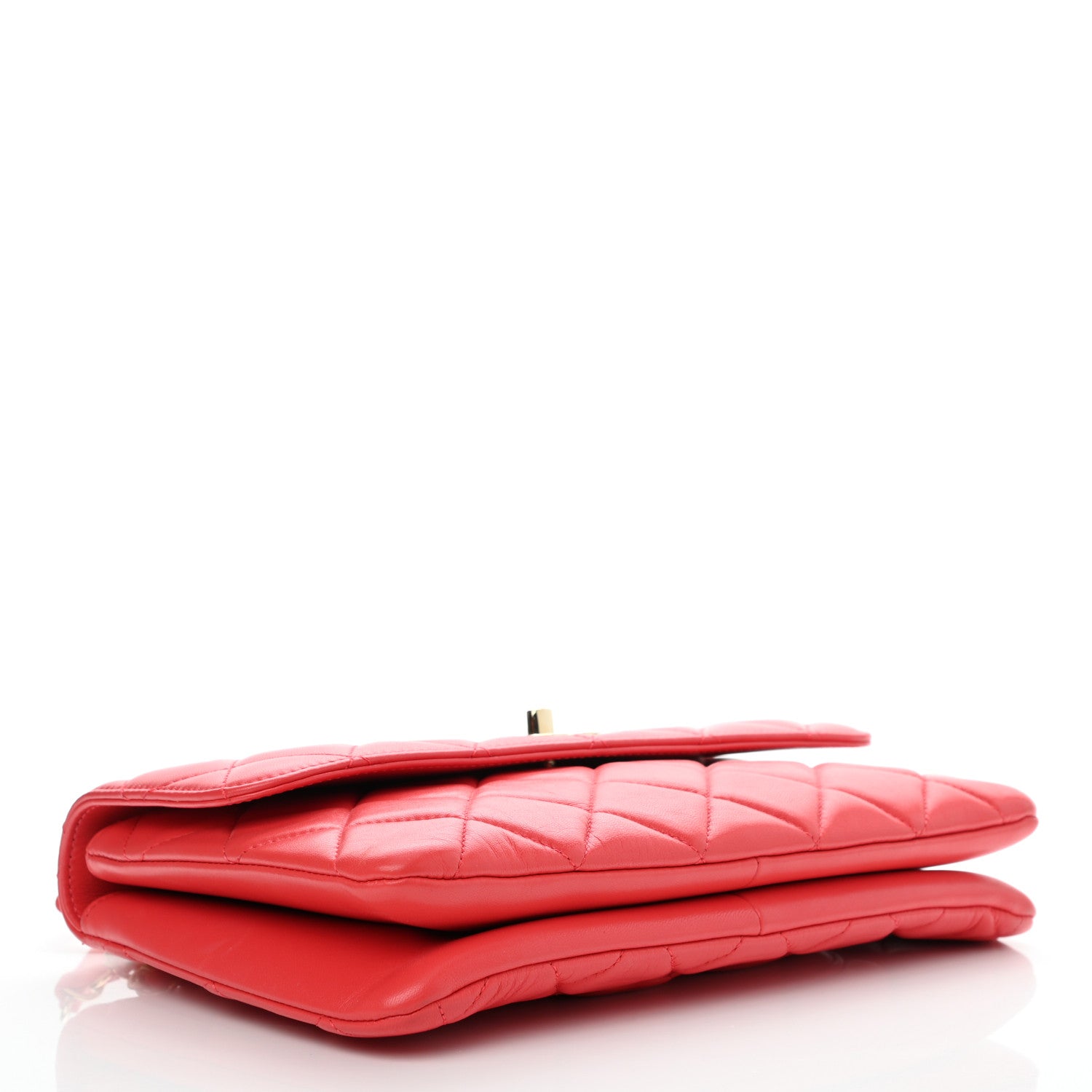 Chanel Lambskin Quilted Medium Trendy CC Flap Red 3 of 10