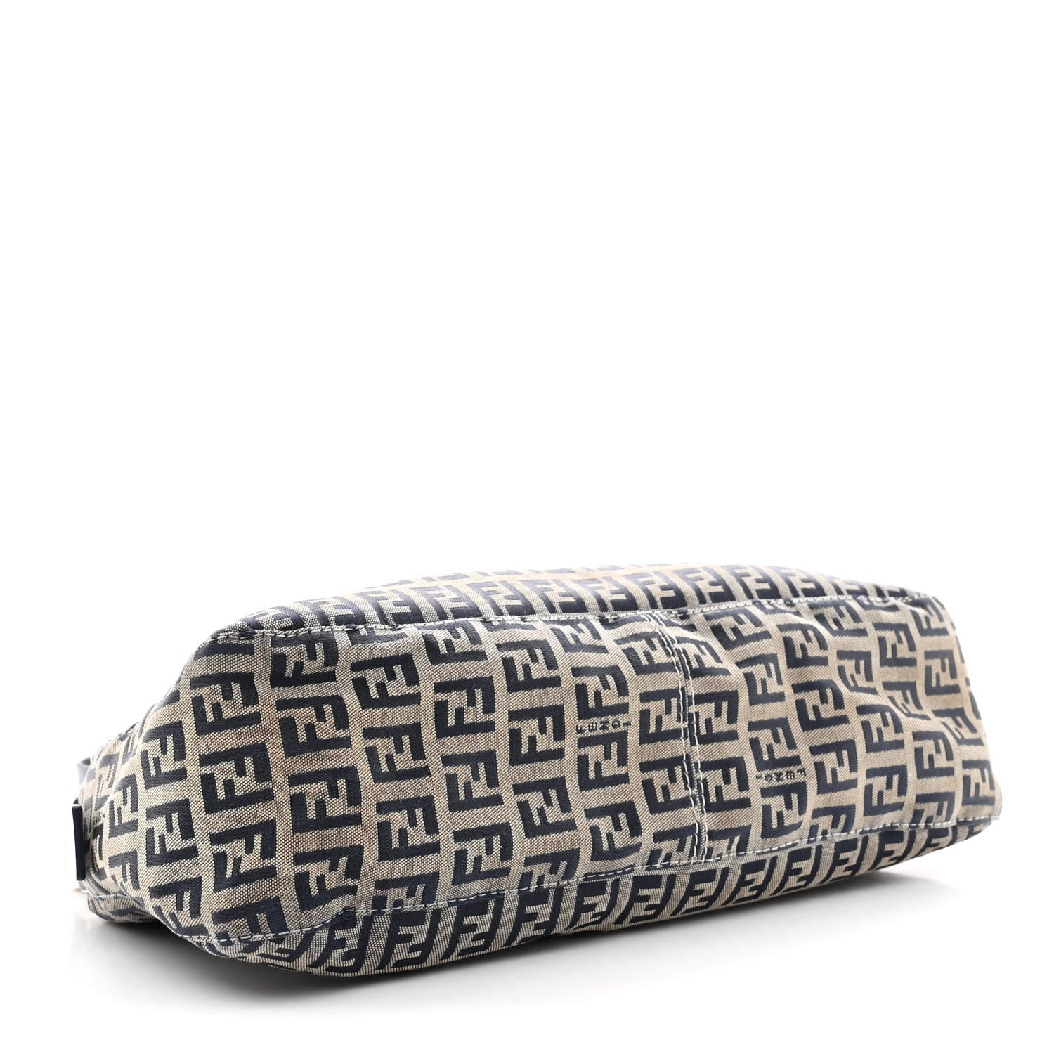 Fendi Zucchino Mini Mama Baguette Navy 4 of 10