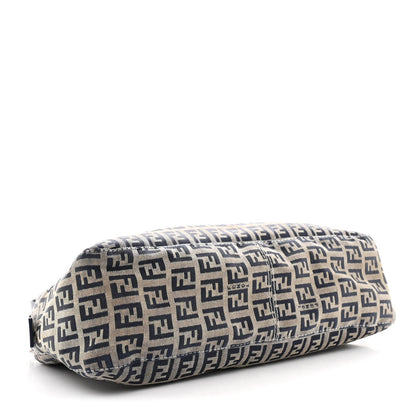 Fendi Zucchino Mini Mama Baguette Navy 4 of 10