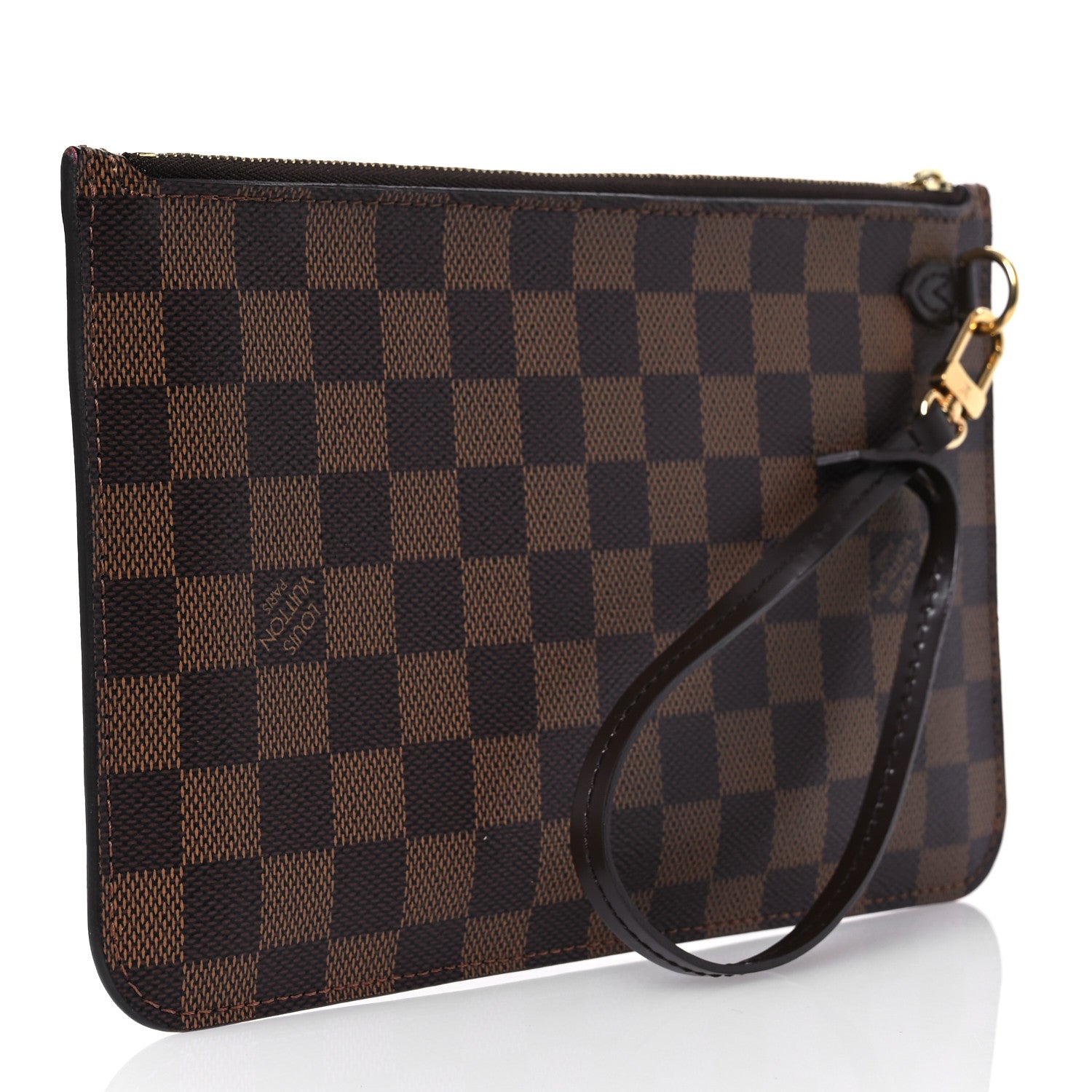 Louis Vuitton Damier Ebene Neverfull MM GM Pochette 3 of 11