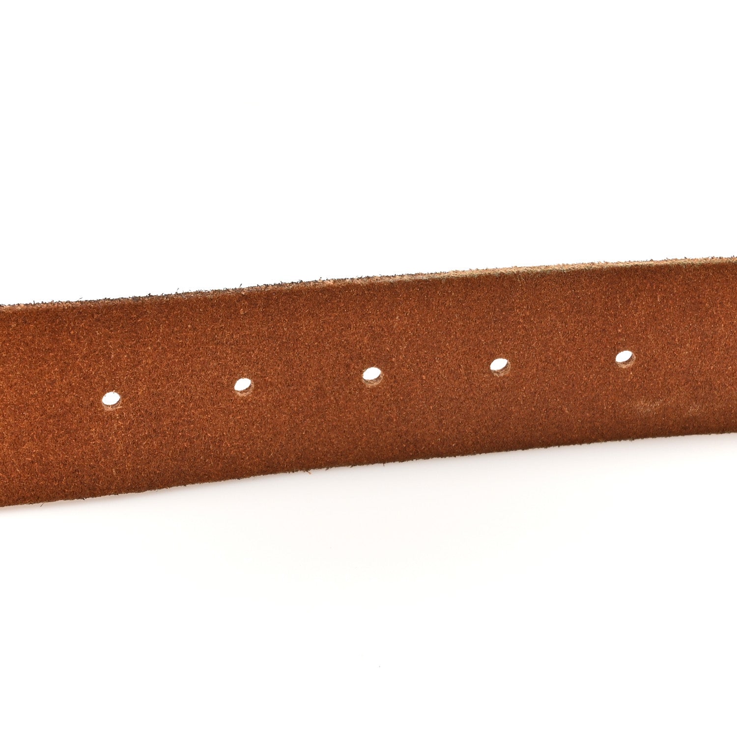 Gucci Faded Calfskin Double G 40mm Belt 85 34 Cuir 4 of 5