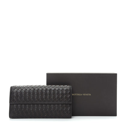 Bottega Veneta Nappa Intrecciato Continental Wallet Ebano 8 of 8