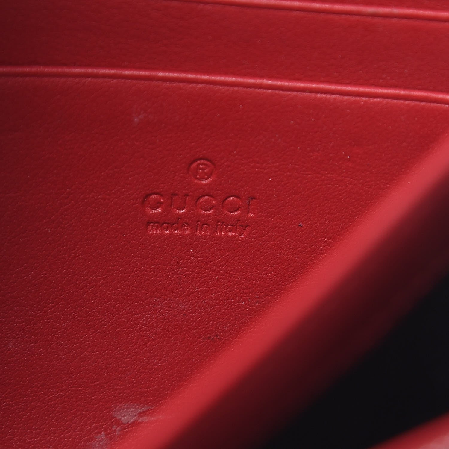 Gucci GG Supreme Monogram Mini Dionysus Chain Wallet Beige Vulcanic Red 6 of 12