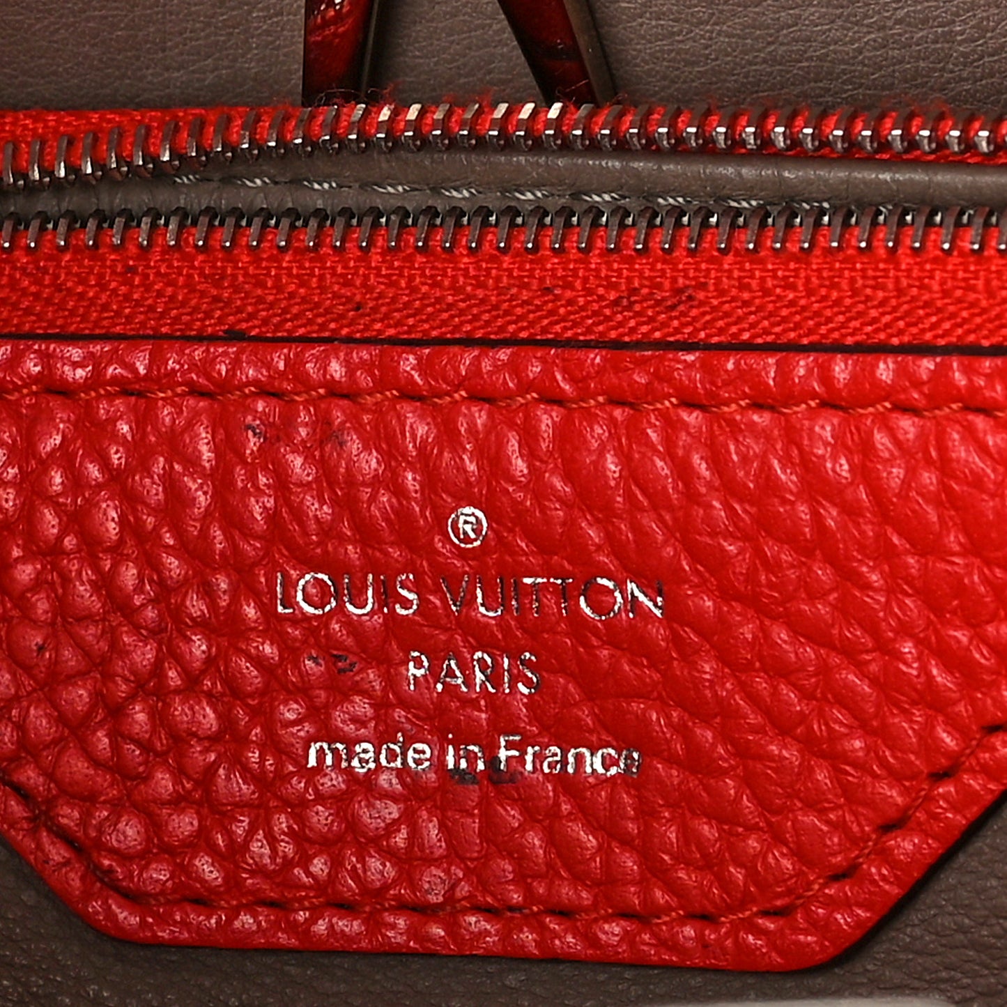 Taurillon Capucines MM Coquelicot