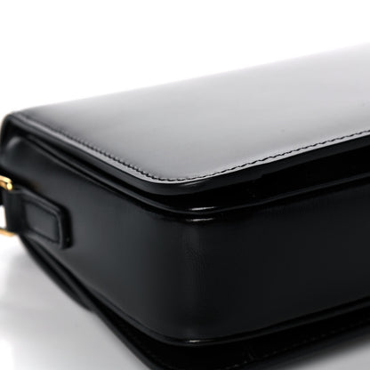 Celine Shiny Calfskin Small Triomphe Black 11 of 15