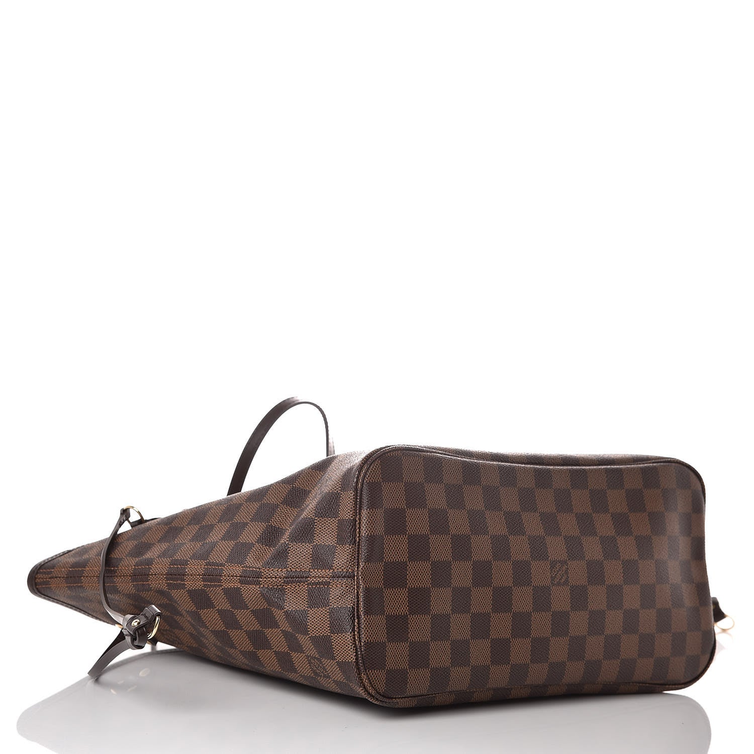 Louis Vuitton Damier Ebene Neo Neverfull MM Rose Ballerine 5 of 13