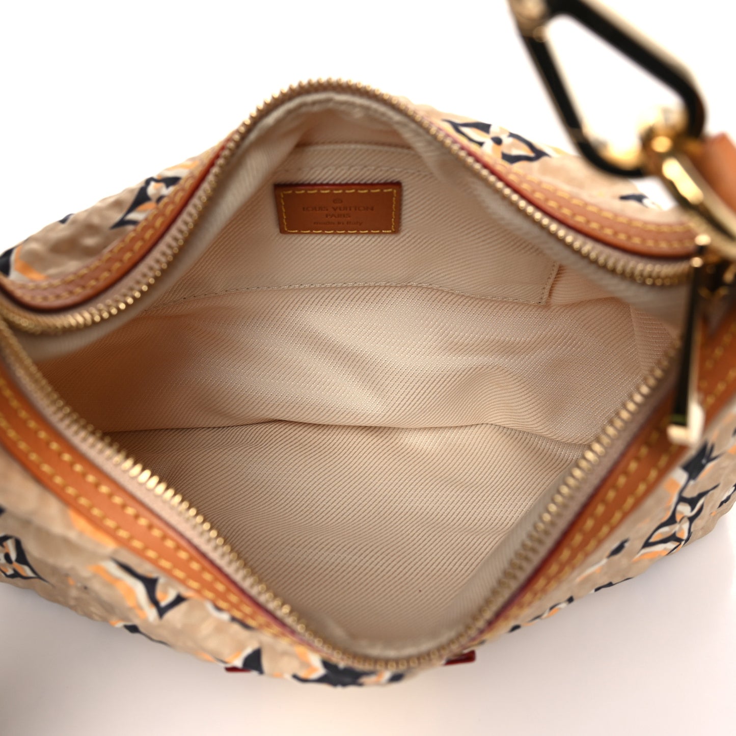 Nylon Monogram Cruise Bulles PM Beige