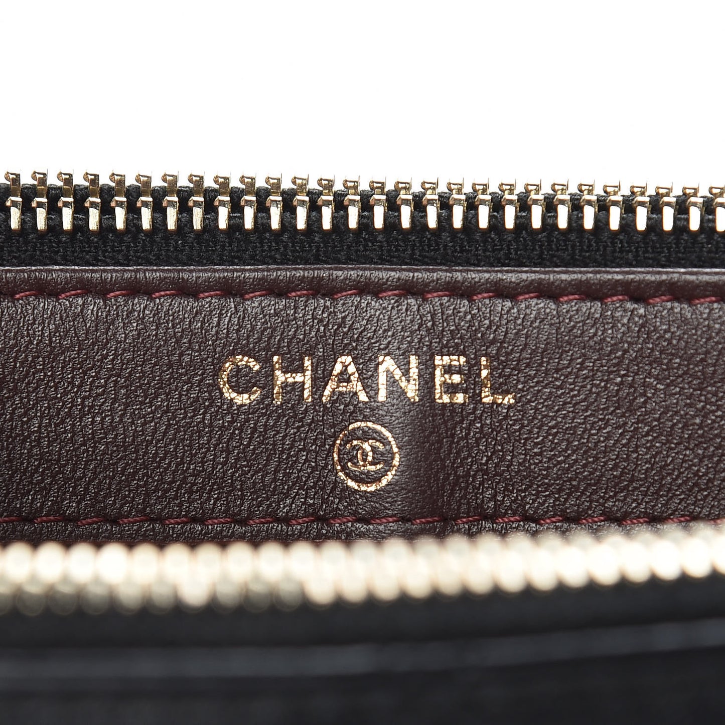 Lambskin Quilted Small Clutch With Chain Black