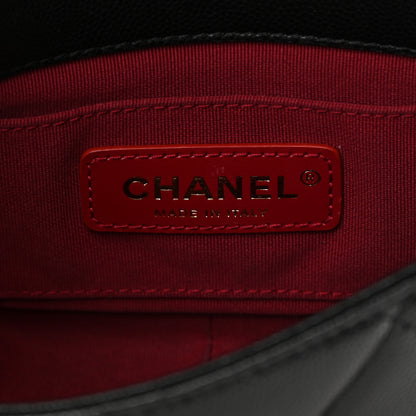 Chanel Caviar Quilted Mini Twist Your Buttons Flap Black 6 of 13