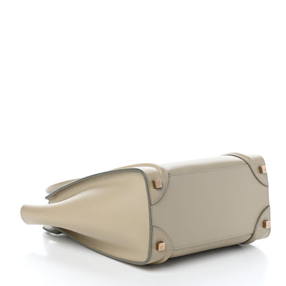 Celine Smooth Calfskin Micro Luggage Mastic 4 of 9
