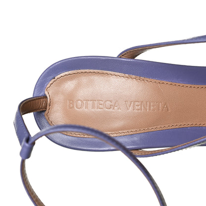 Bottega Veneta Lambskin Stretch Multi Strap 90mm Sandals 37 Lavender 9 of 12
