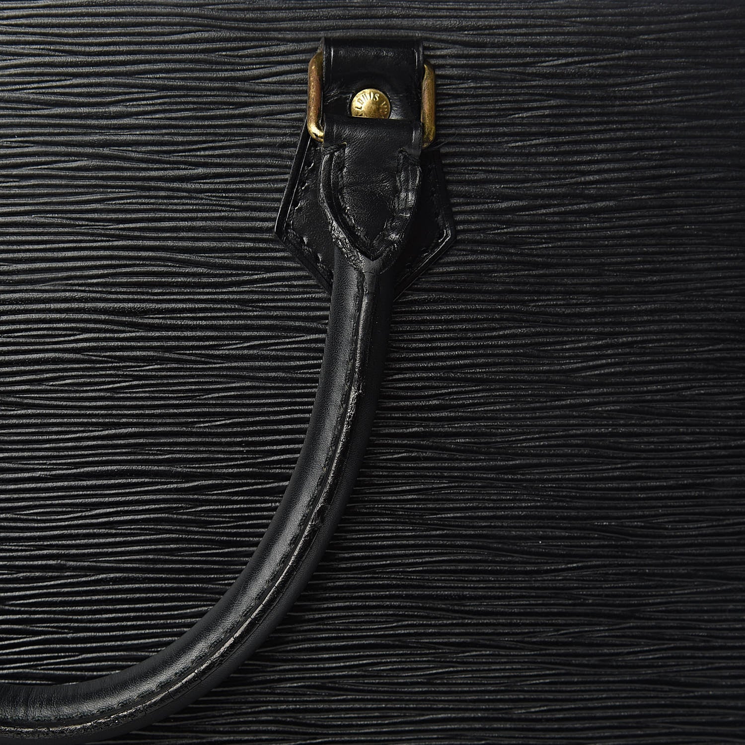 Louis Vuitton Epi Sac Plat GM Black 9 of 15