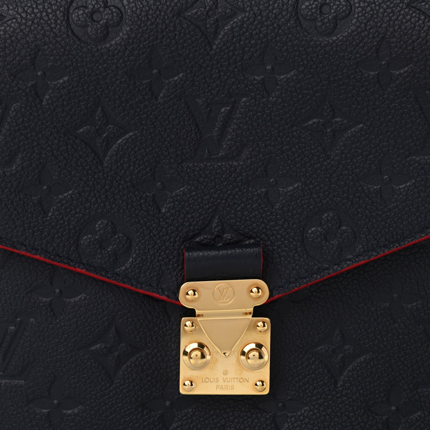 Empreinte Pochette Metis Marine Rouge
