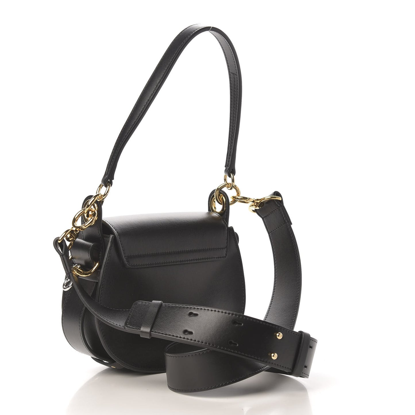 Calfskin Small Tess Bag Black