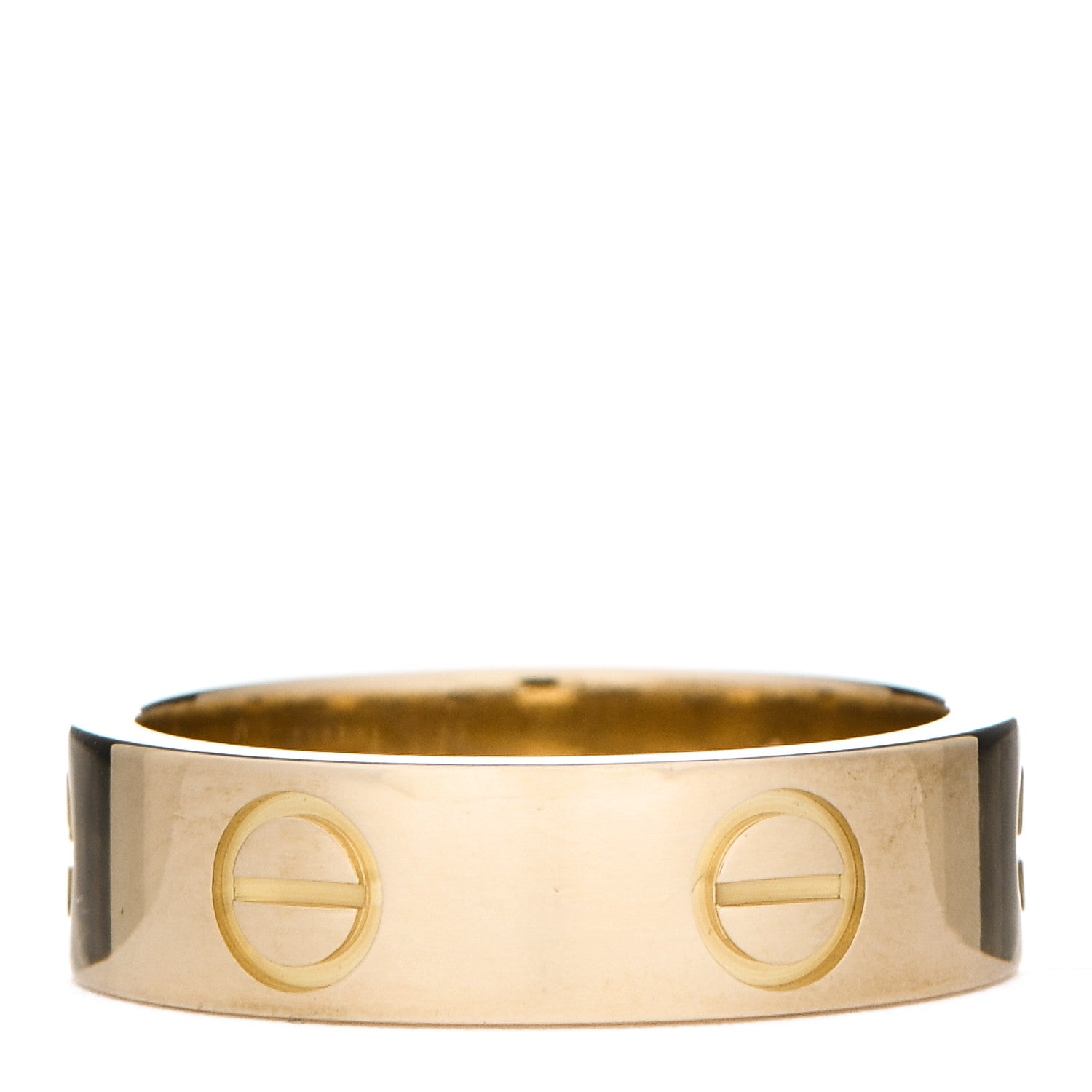 Cartier 18K Yellow Gold 5.5mm LOVE Ring 53 6.25 3 of 7