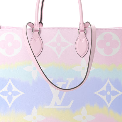 Louis Vuitton Monogram Escale Onthego GM Pastel 9 of 12