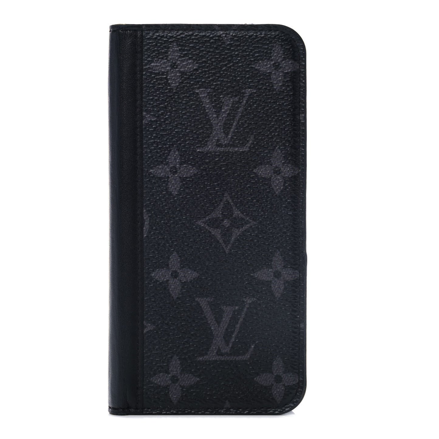Monogram Eclipse iPhone XS Max Folio Case Black