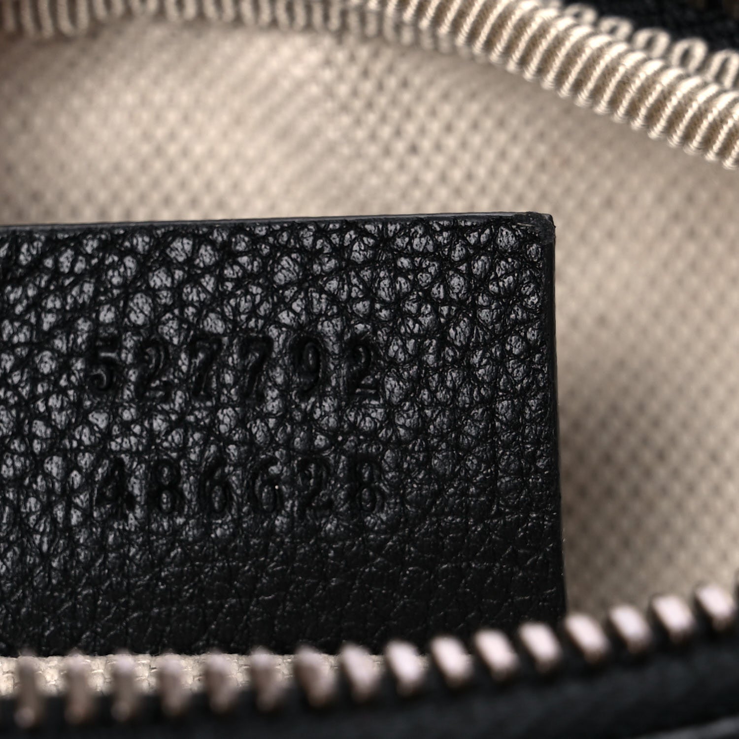 Gucci Grained Calfskin Small Logo Belt Bag Black 7 of 10