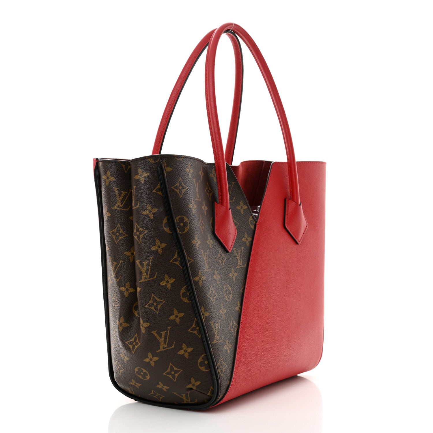 Louis Vuitton Calfskin Monogram Kimono Tote Cherry 3 of 10