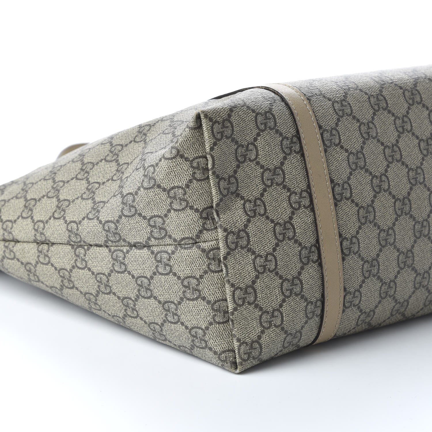 Gucci GG Supreme Monogram Medium Nice Tote Beige 6 of 10