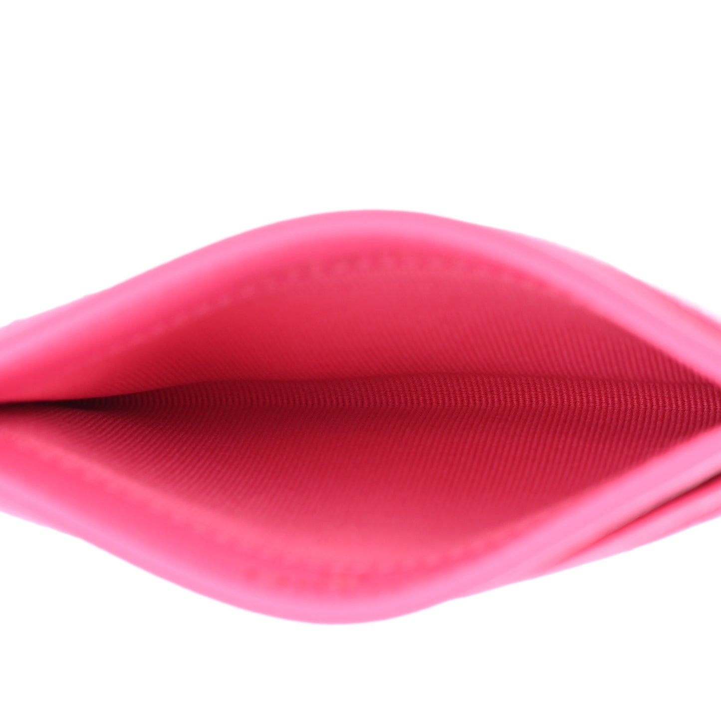 Caviar Quilted Card Holder Pink