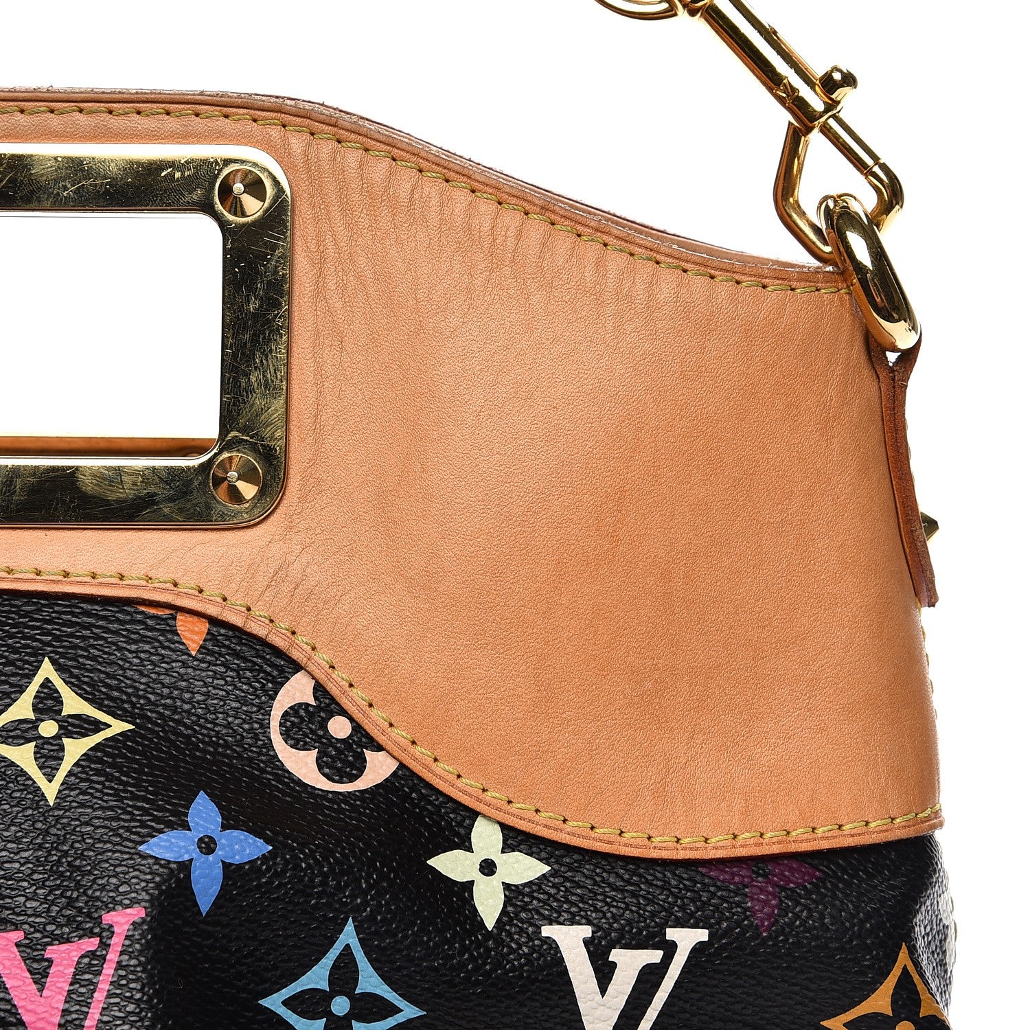 Louis Vuitton Monogram Multicolor Judy MM Black 11 of 17