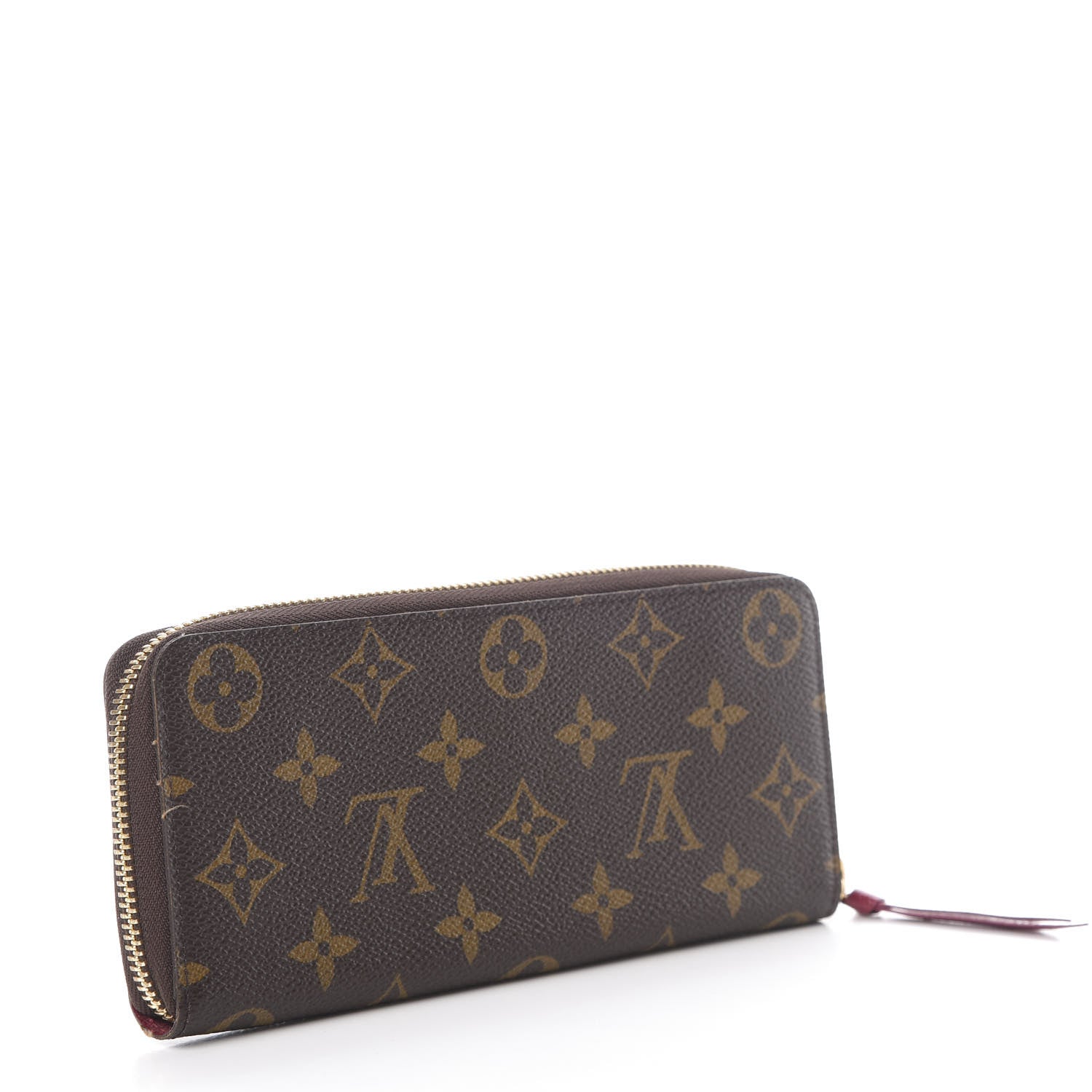 Louis Vuitton Monogram Clemence Wallet Fuchsia 3 of 10