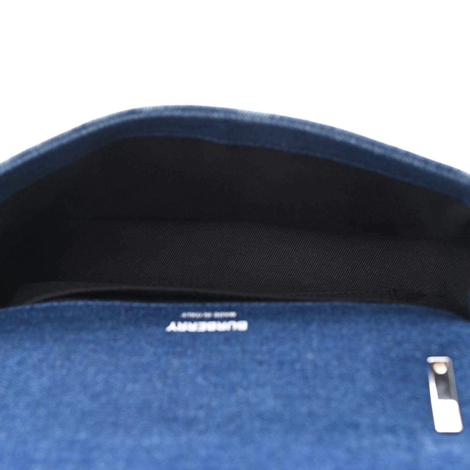 Burberry Denim Quilted Small Lola Bag Blue 5 of 9