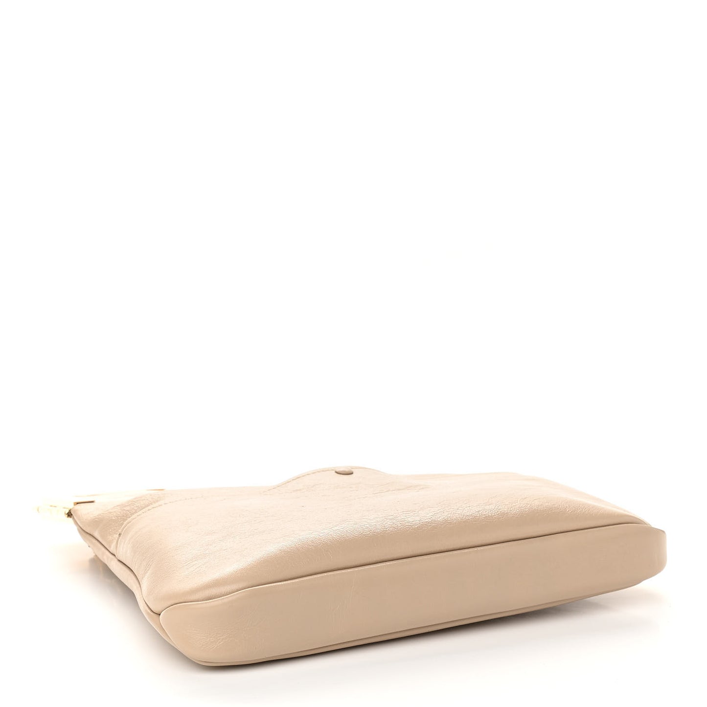 Agnello Old Shine Small Shopping Flap Bag Amido
