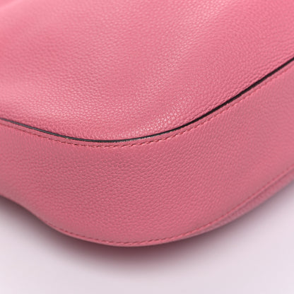 Gucci Soft Grained Calfskin Large Jackie Hobo Glossy Pink 10 of 12
