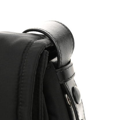 Prada Re-Nylon Vitello Padded Large Flap Shoulder Bag Black 10 of 10