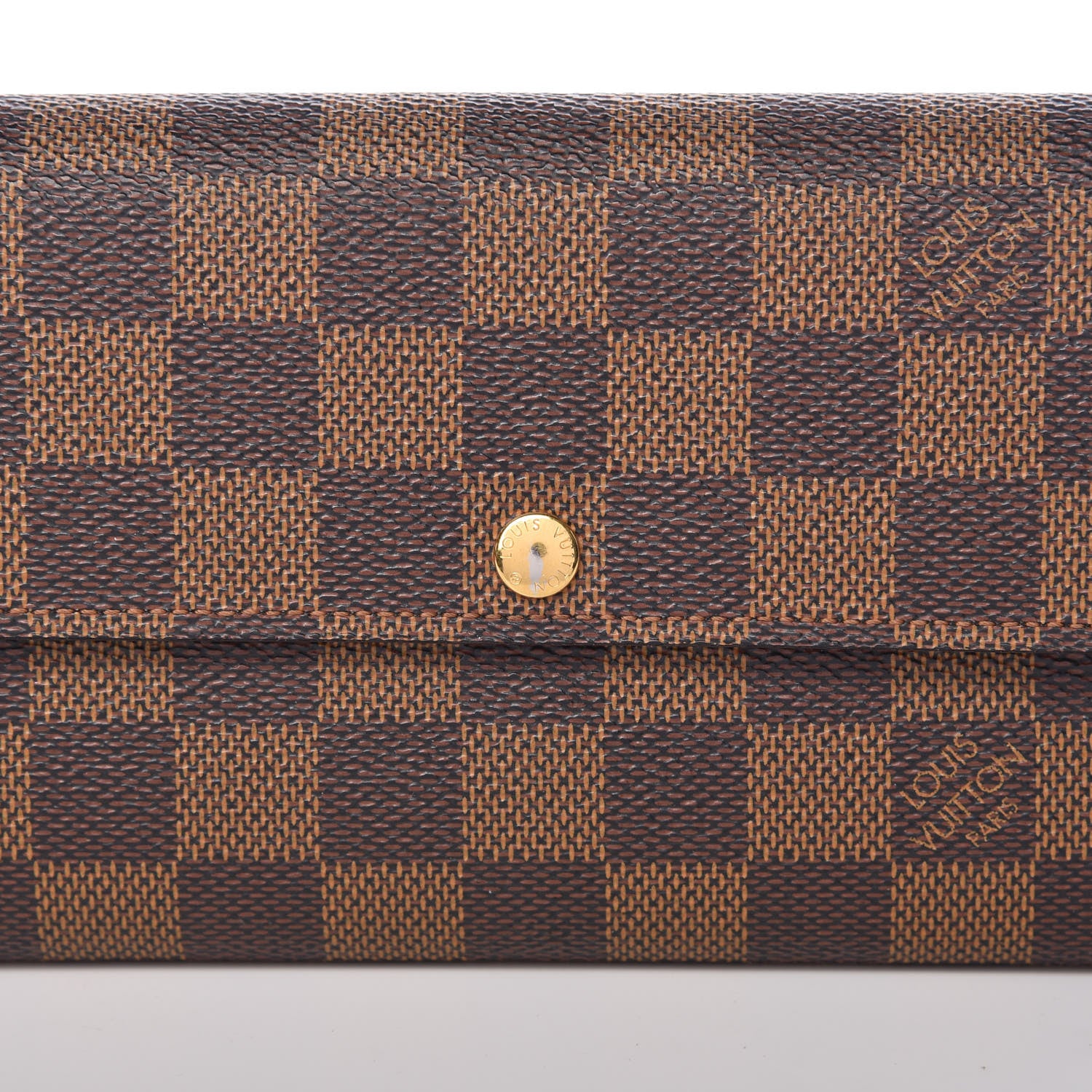 Louis Vuitton Damier Ebene Sarah Wallet 14 of 15