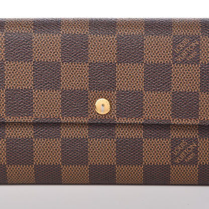 Louis Vuitton Damier Ebene Sarah Wallet 14 of 15