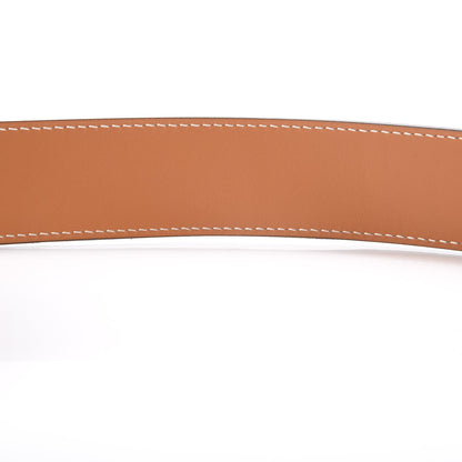 Hermes Barenia Etriviere 40mm Belt 85 Fauve 10 of 10