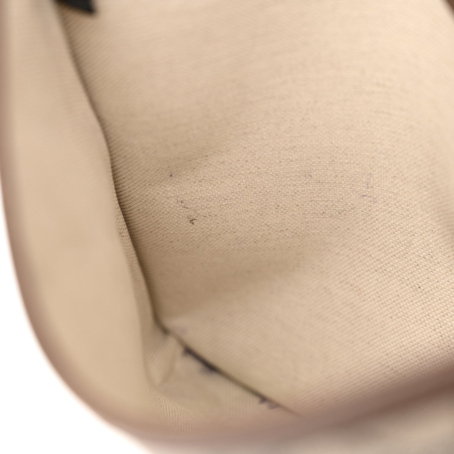 Gucci GG Supreme Monogram Web Medium Neo Vintage Flap Messenger Bag Beige New Acero 12 of 13