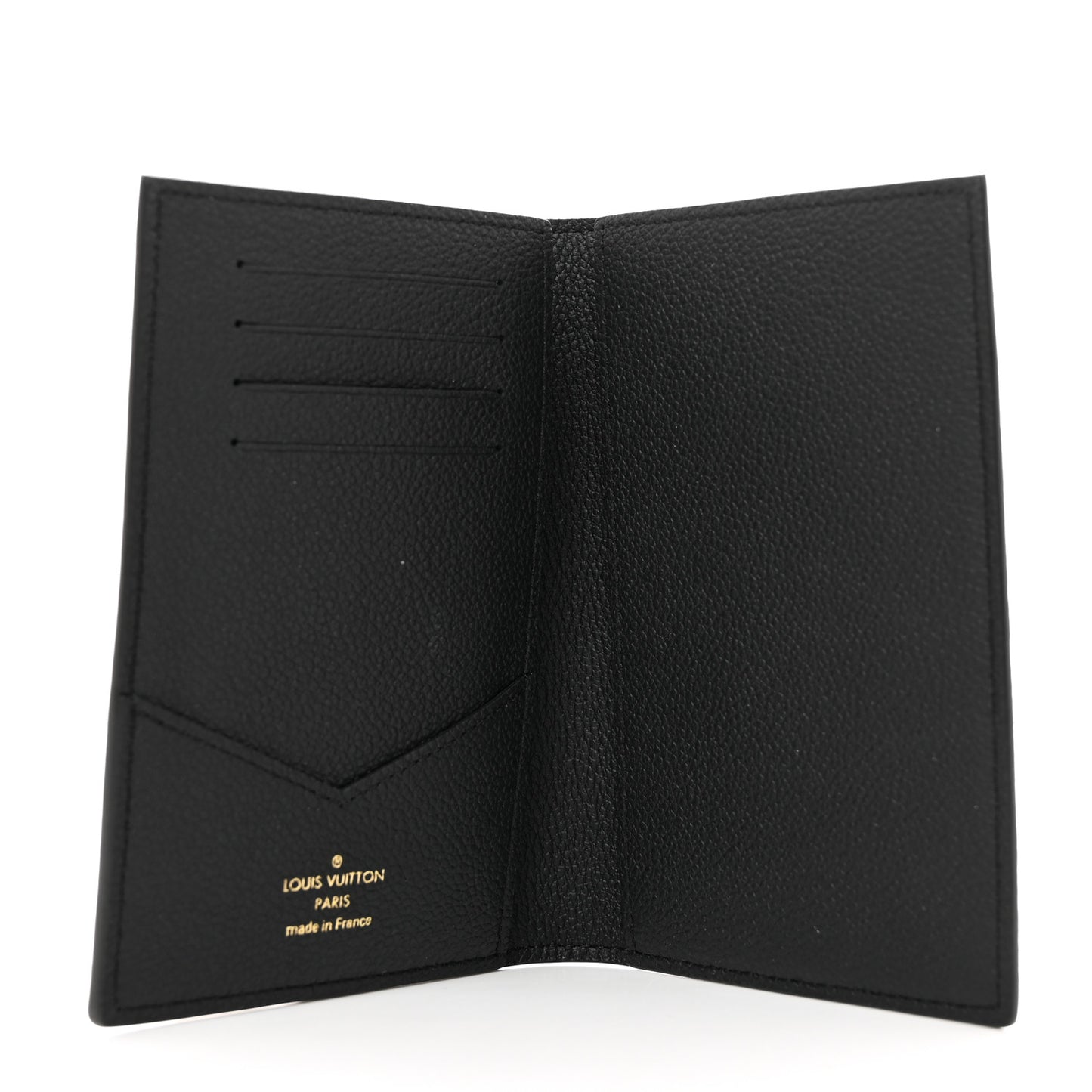 Empreinte Monogram Passport Cover Black