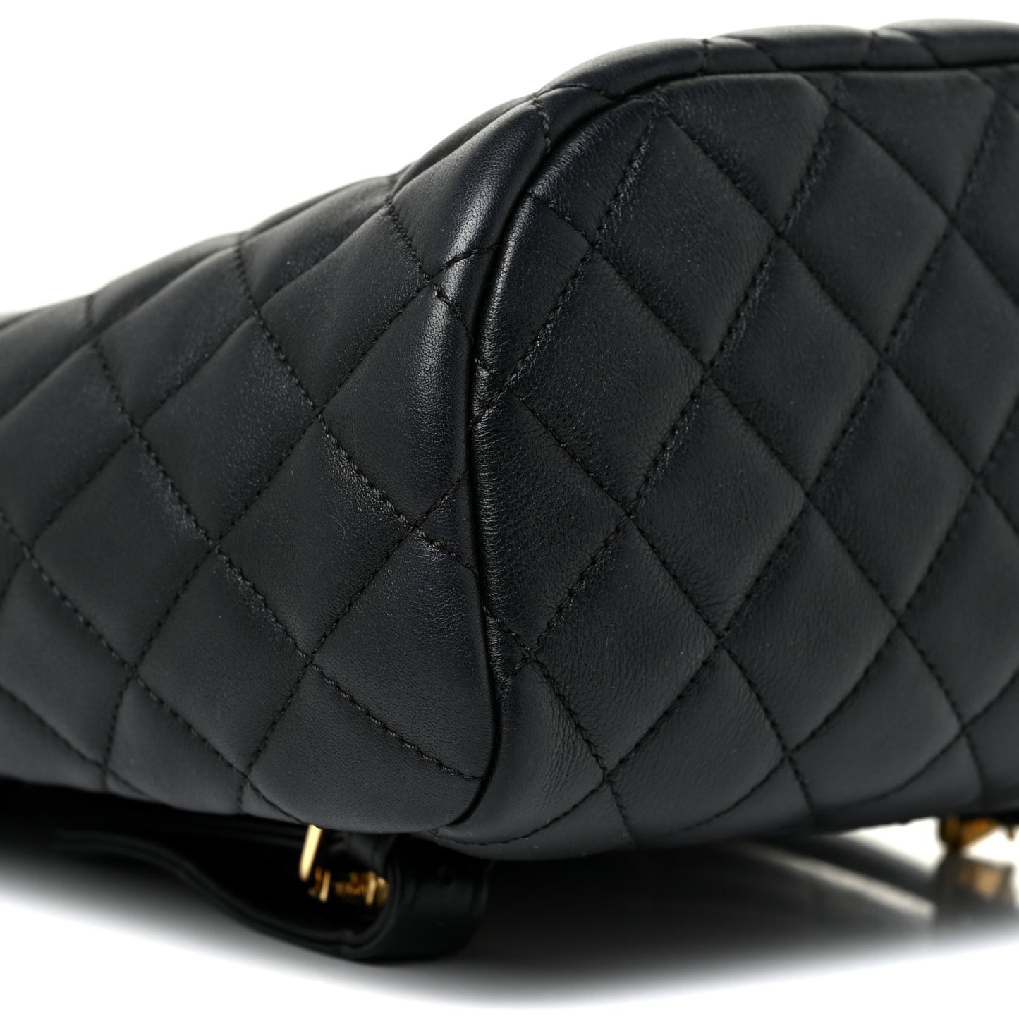 Calfskin Quilted Mini Urban Spirit Backpack Black