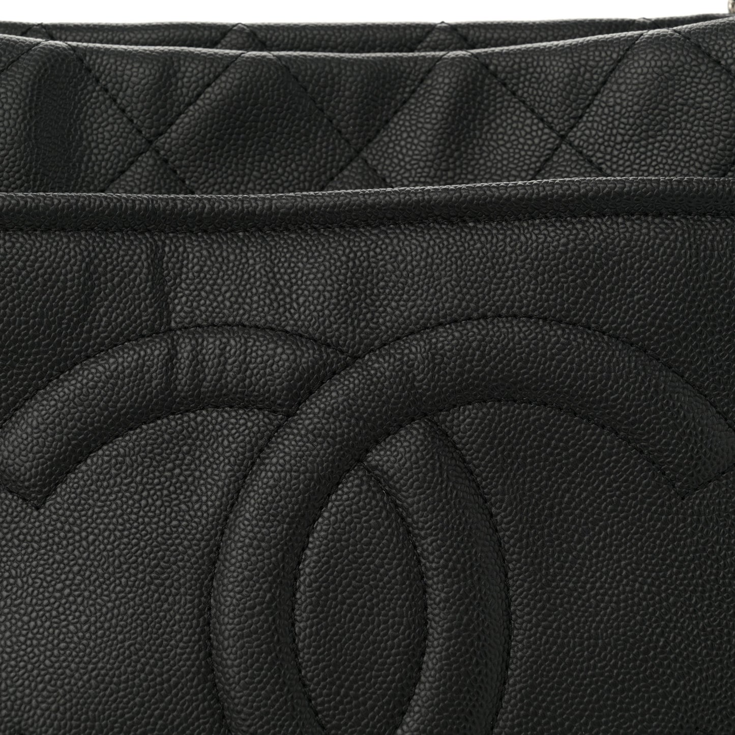 Caviar Timeless CC Soft Tote Black