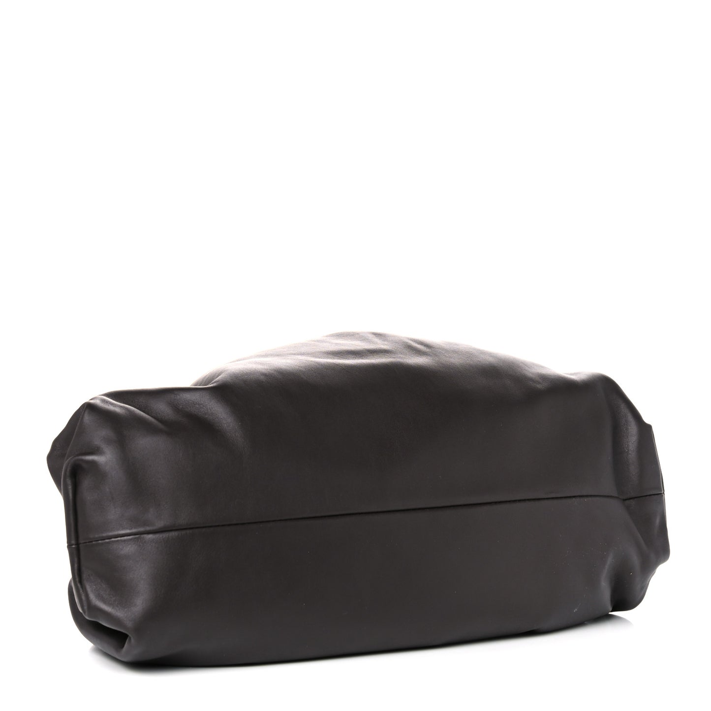 Smooth Butter Calf The Pouch Oversized Clutch Fondant