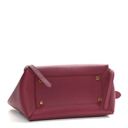 Celine Grained Calfskin Mini Belt Bag Plum 3 of 11