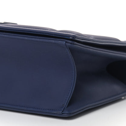 Christian Dior Ultra Matte Calfskin Medium Diorama Flap Bag Indigo 10 of 11