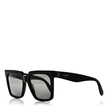 Celine Acetate Polarized Oversized Sunglasses CL4055IN Black 1 of 7